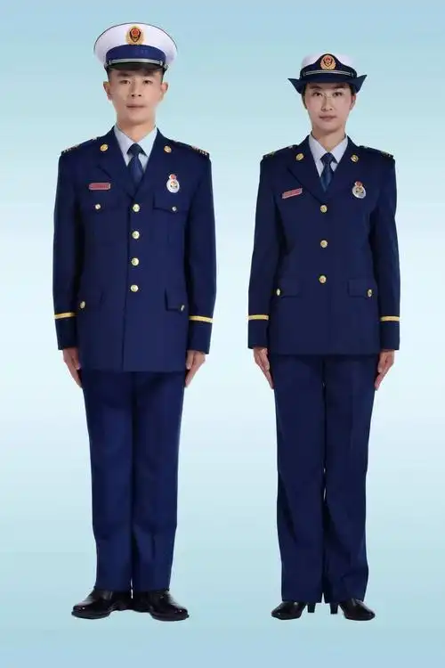 消防员春秋常服指挥员春秋常服↓以下这种是假的,大家一定记住!