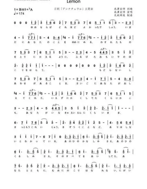 日本全能歌手米津玄师《lemon》古筝版,更有味道!(含曲谱)
