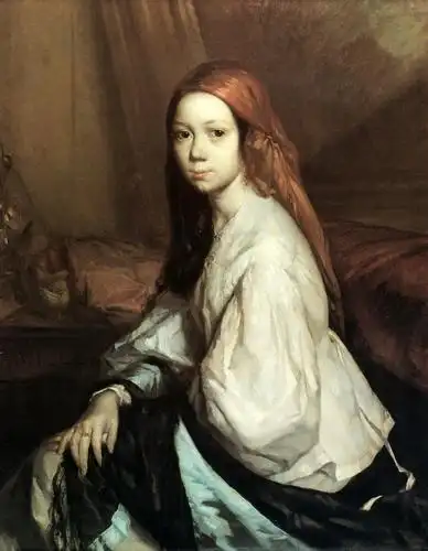 法国伟大的写实主义田园画家米勒油画作品欣赏