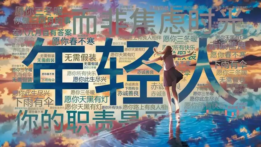 年轻人拼搏奋斗句子图片,高清壁纸图片,非主流-回车桌面