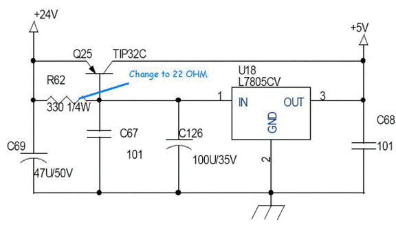 三端稳压器lm317的扩流电路