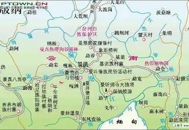 【景洪市地图】景洪市全图查询_2018云南西双版纳景洪市电子地图下载