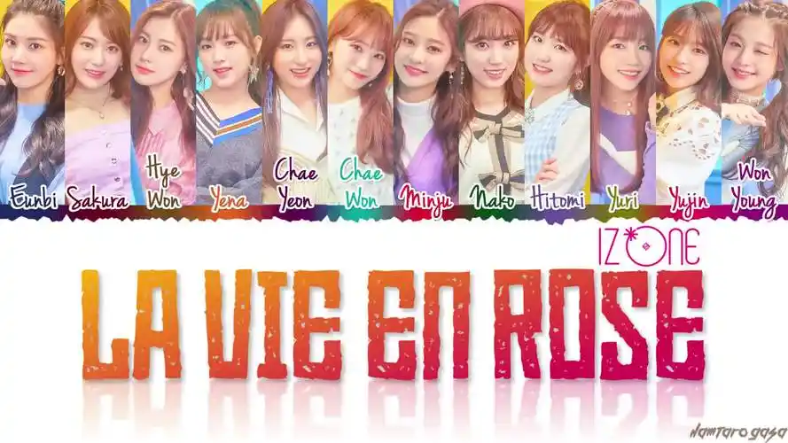 izonelavieenrose音译歌词