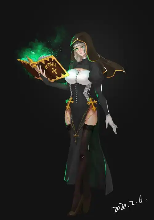 修女- 原创作品 - 站酷(zcool)