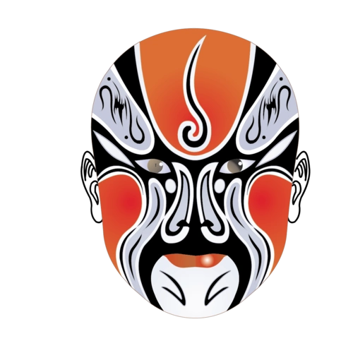 中国京剧脸谱装饰图案