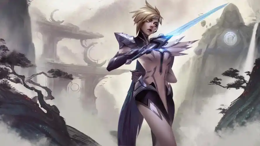 【动态壁纸】自制ig冠军皮肤theshy无双剑姬(附制作过程)