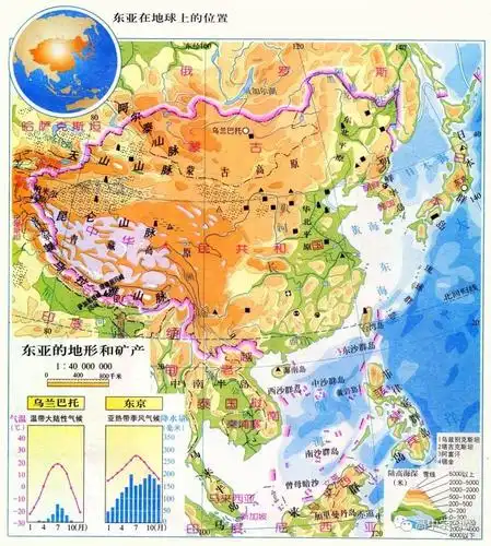 资源整合高中地理最常用地图资源打包总汇高中地理高清直观图库珍藏版