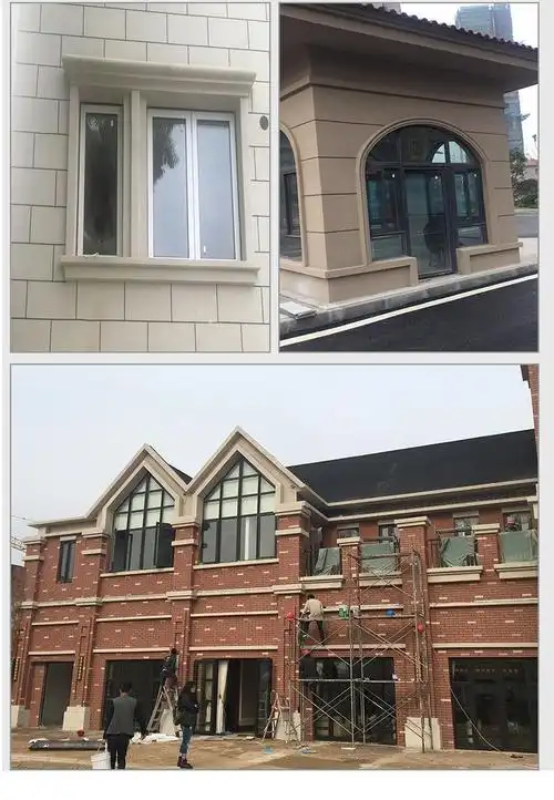 别墅窗套线外墙欧式泡沫梁托腰线线条eps室外装饰线条仿石膏线