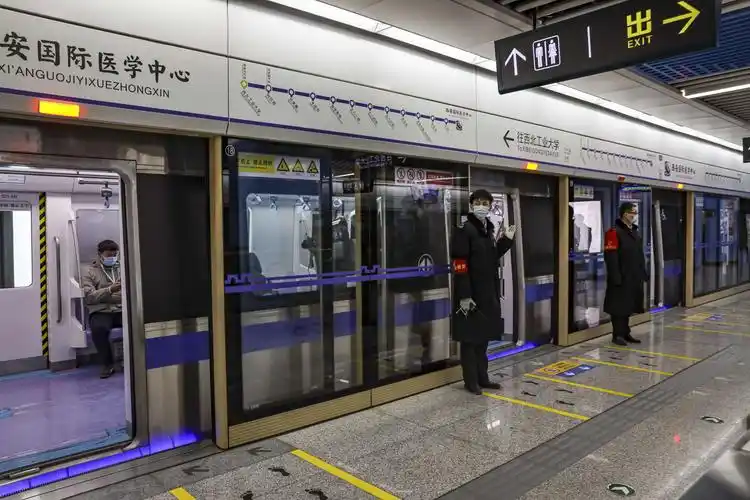 西安地铁6号线试乘体验