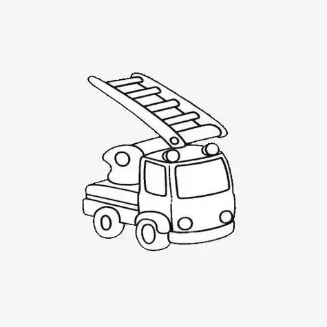 梯子简笔画图片教程看过该简笔画的同学还看了:●云梯车简笔画●消防