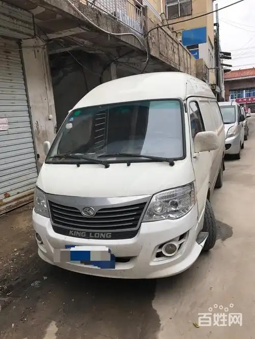 出售二手金龙拉货用面包车