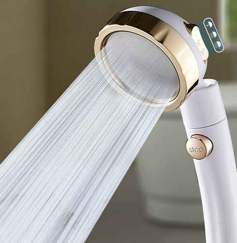 浴室淋浴花洒喷头热水器超强增压洗澡家用淋雨花洒