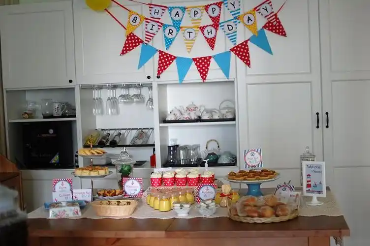 晒一下周六的派对点心