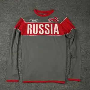 外贸原单男bosco sport俄罗斯国家队服forward russia运动夹克ab9