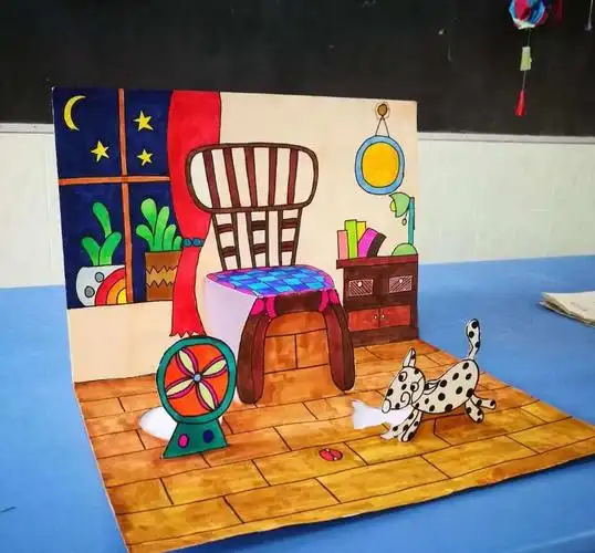 社团手工(一):《立体画》