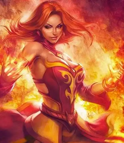 漂亮女人不好惹如何驾驭dota2最美英雄火女