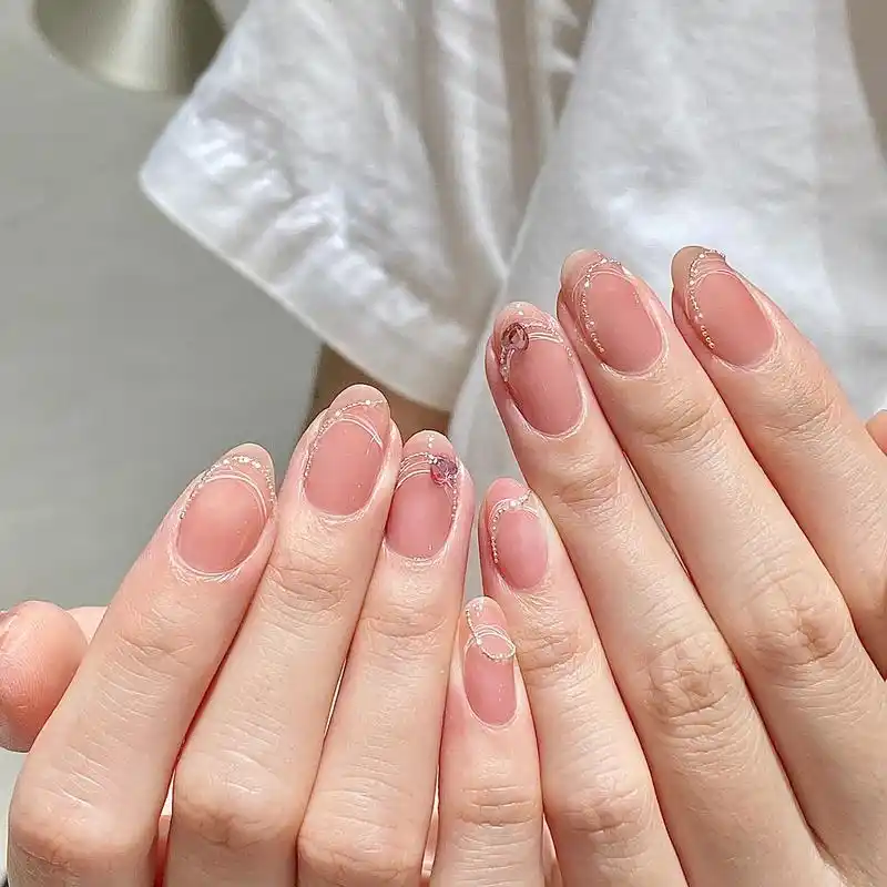 这款指甲做的也太好看了吧