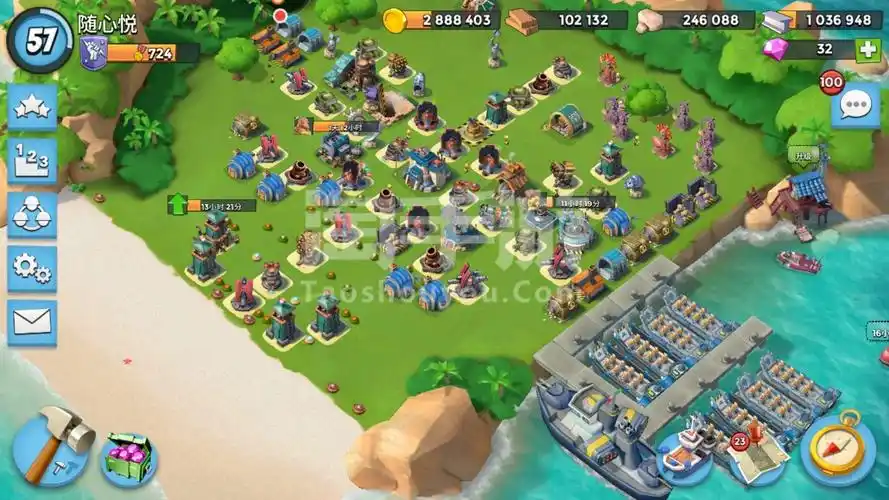 海岛奇兵安卓九游21本高攻高防高能量