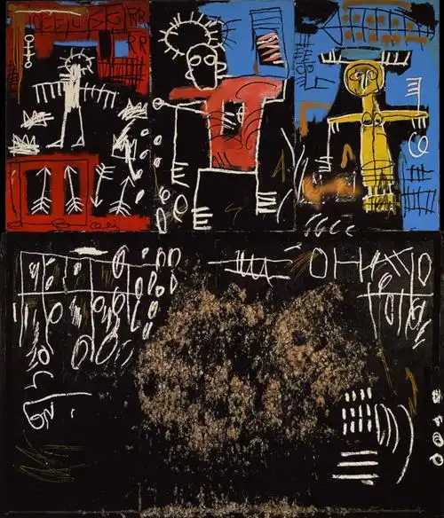 美国80年代新表现主义画家尚米榭巴斯奇亚jeanmichelbasquiat
