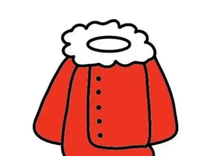 大衣简笔画_安娜的新大衣简笔画_大衣简笔画 儿童 - 抖音