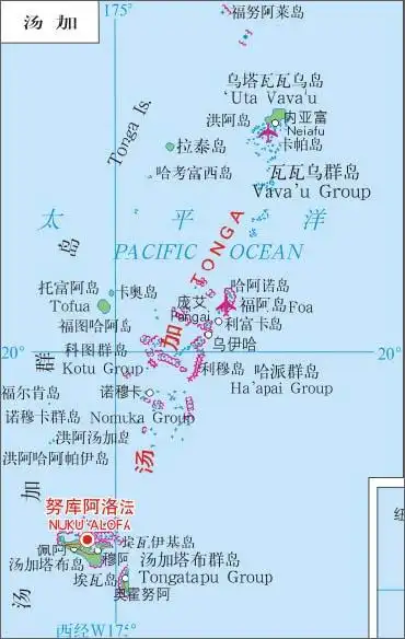 汤加在哪(汤加在哪个洲地图) - 武陵观察网