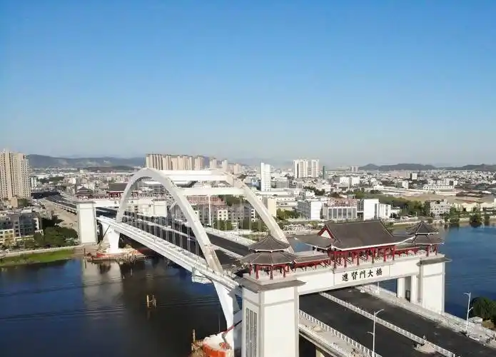 揭阳进贤门大桥正式通车!新年迎来全新地标景观建筑_项目_工程_设计