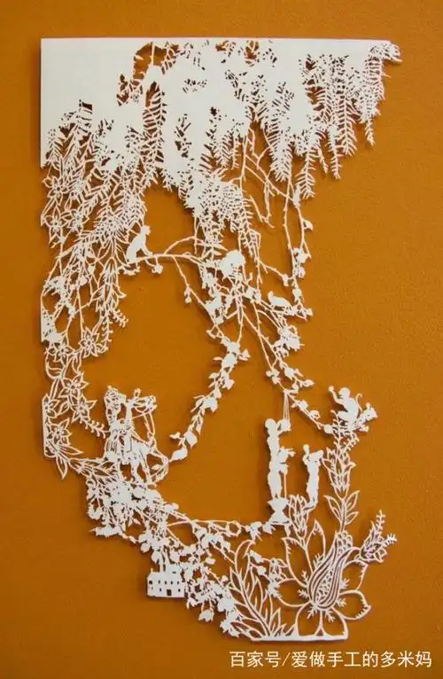 【创意手工diy】不一样的剪纸,好看到哭!
