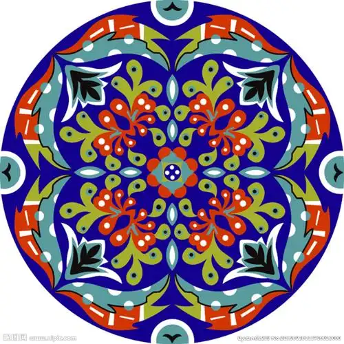 圆形 图案设计图__花边花纹_底纹边框_设计图库_昵图网nipic.com