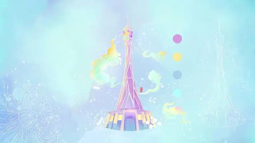 郑州中原福塔|插画|商业插画|月晞xi - 原创作品 - 站酷 (zcool)