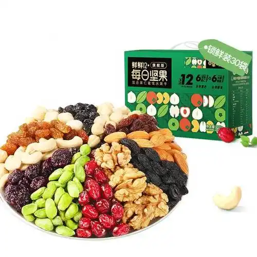 becheery百草味每日坚果750g32袋