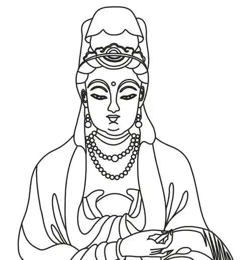 观音菩萨怎么画简笔画 观音菩萨怎么画简笔画真相