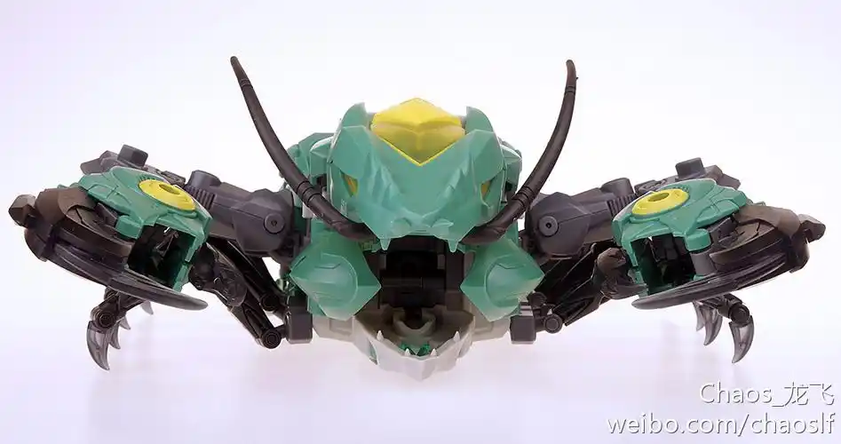 的很有《怪物猎人》中的蟹类怪物feel,龙飞情不禁地拍了很多镰蟹pose