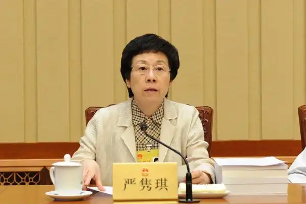 严隽琪副委员长主持十二届全国人大常委会第二十一次会议第二次全体