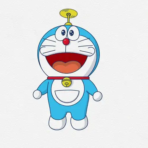 叮当猫简笔画教程第24个