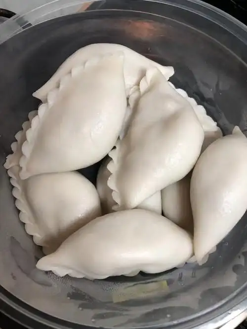 在老妈家包的汤包团宁海特色小吃哦