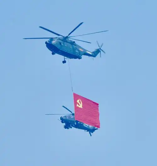 2019年9月22号,国庆节阅兵仪式第三次彩排—-飞机.