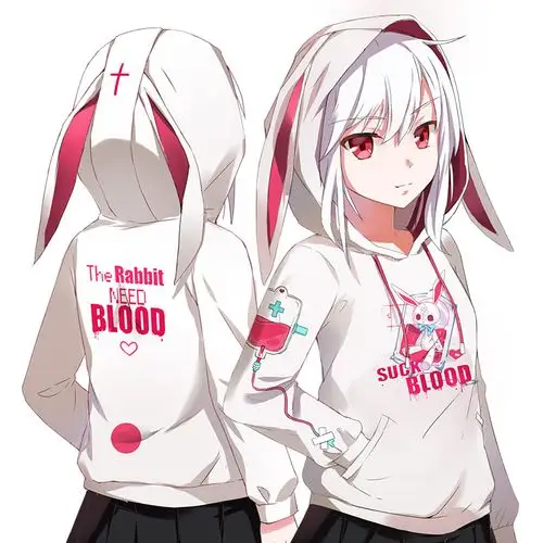 动漫卫衣 二次元 可爱大额优惠券