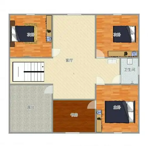 农村自建房,双层,主要是我爸妈和我居住.