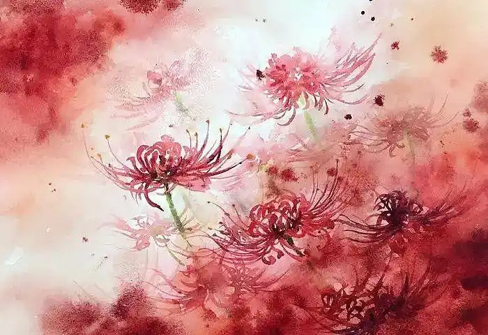 酷爱的花儿|插画|概念设定|彼岸花下有妖气 - 原创作品 - 站酷 (zcool