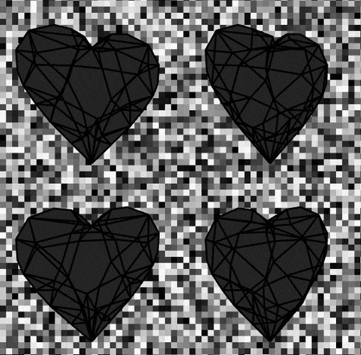 爱心gif旋转gif线条gif乱糟糟gif