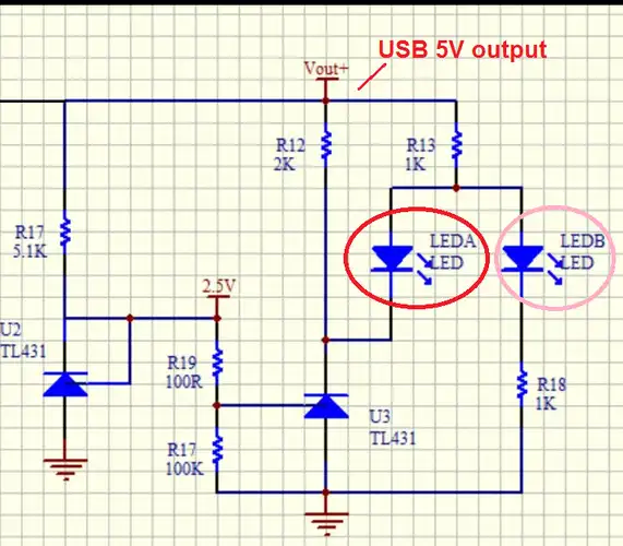 一种创新型实现充电转灯的方案