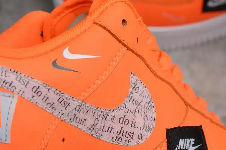 nike air force 1 low 空军一号"just do it "橘色 纪念款 36-45