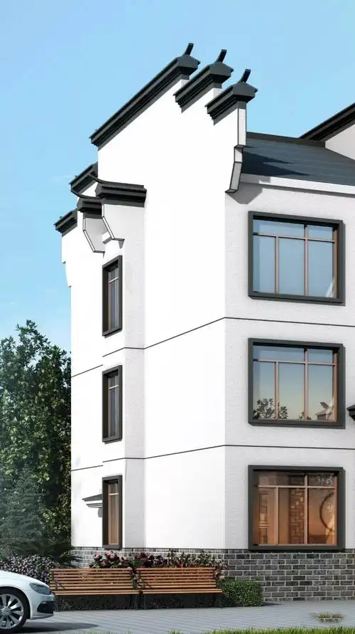 新中式徽派别墅真的美