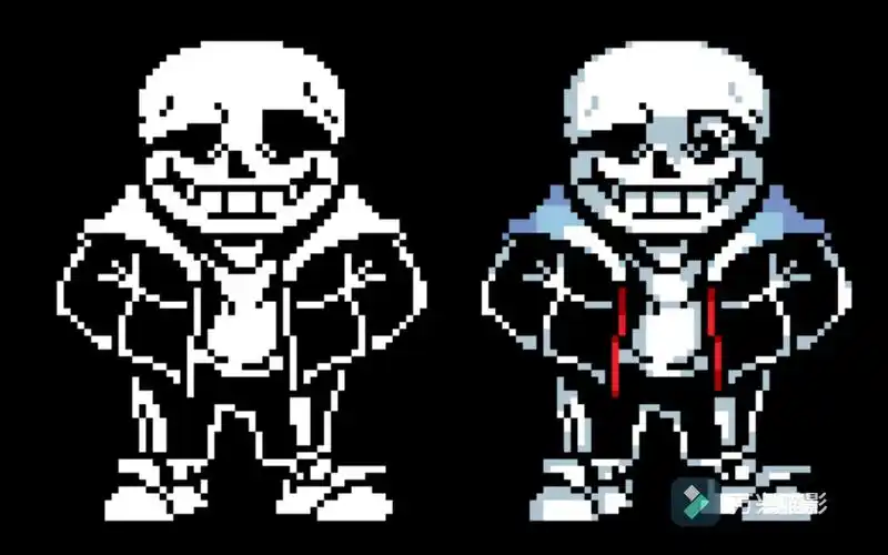 【[国人au]undertale同人像素绘画】[fv!