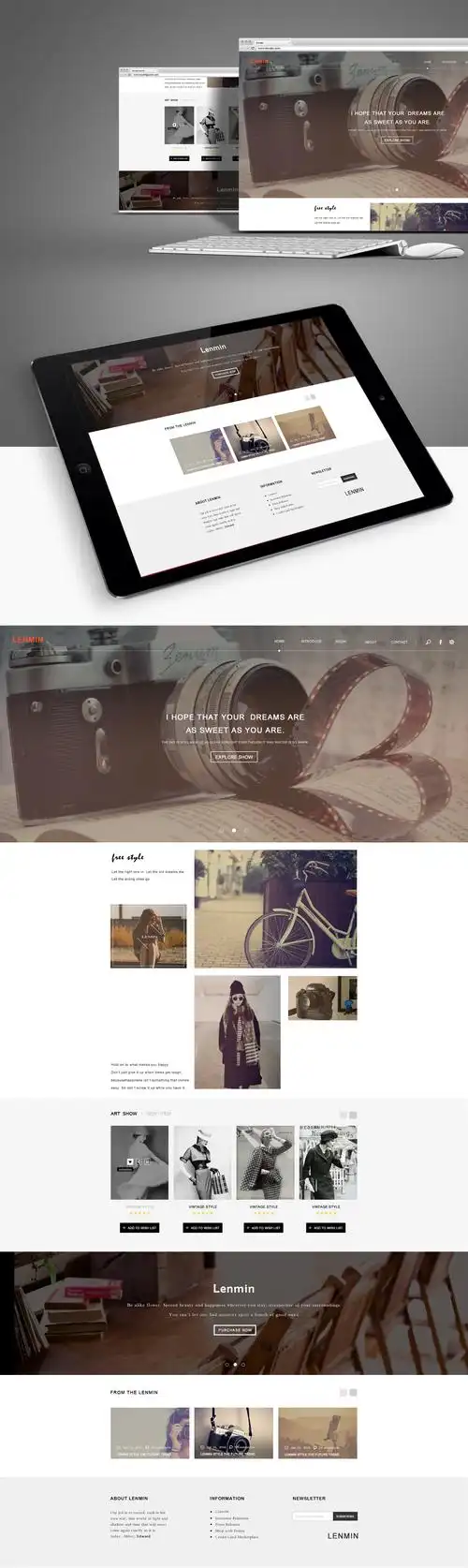 摄影的图片排版