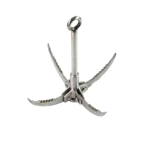 户外求生不锈钢飞虎爪 野外攀岩登山钩 攀登爪 生存飞爪