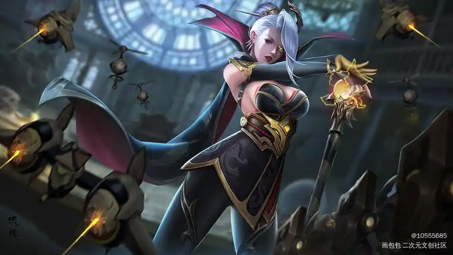 米莱狄御宵皮肤同人