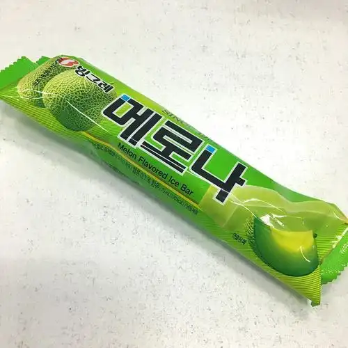 最爱的哈密瓜雪糕!!韩国🇰🇷메로나