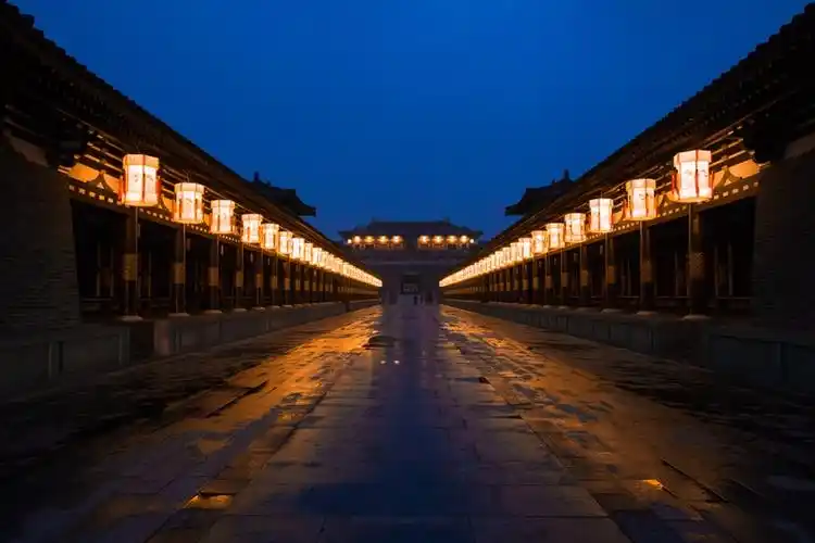 千步廊内盛世春_主题景区_中国襄阳盛世唐城官网