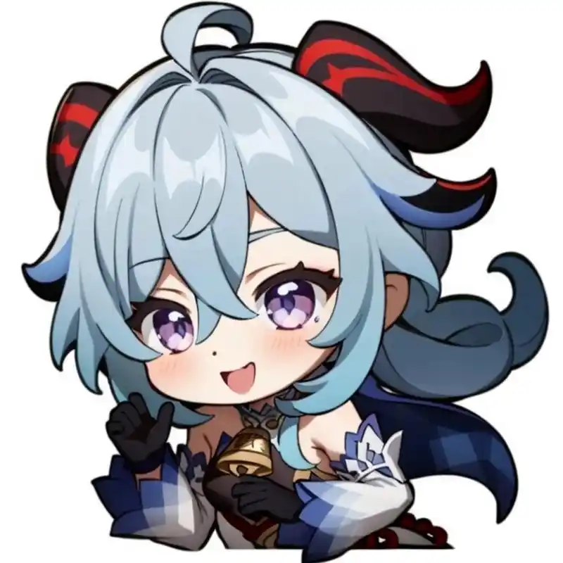 原神q版头像37:甘雨